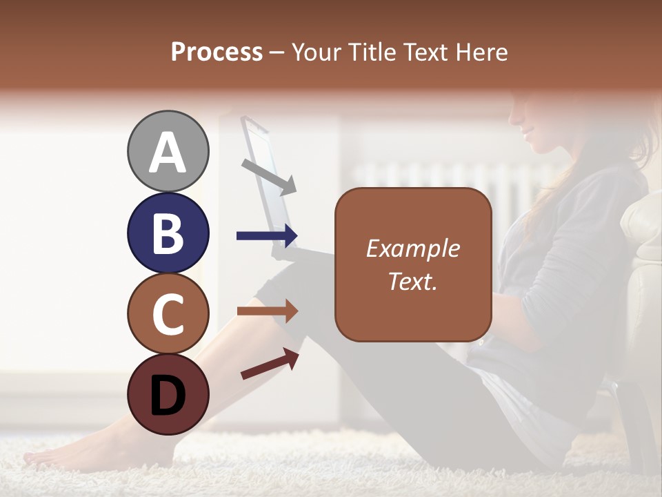 Communication Space Light PowerPoint Template