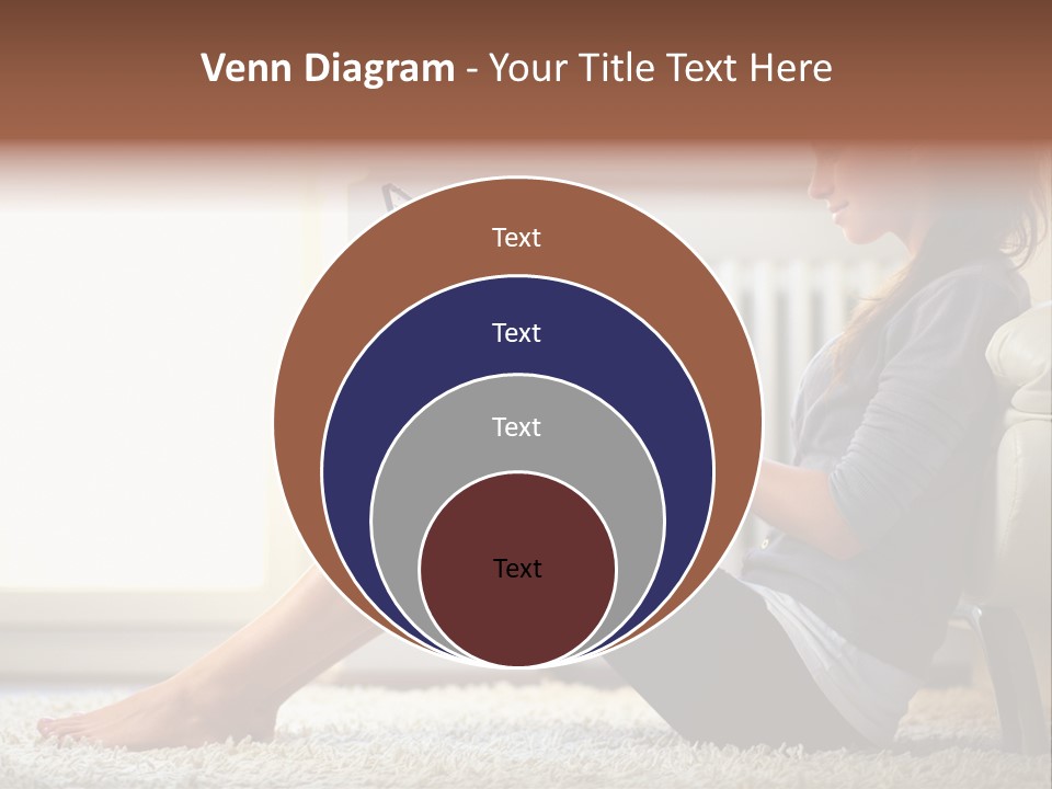 Communication Space Light PowerPoint Template