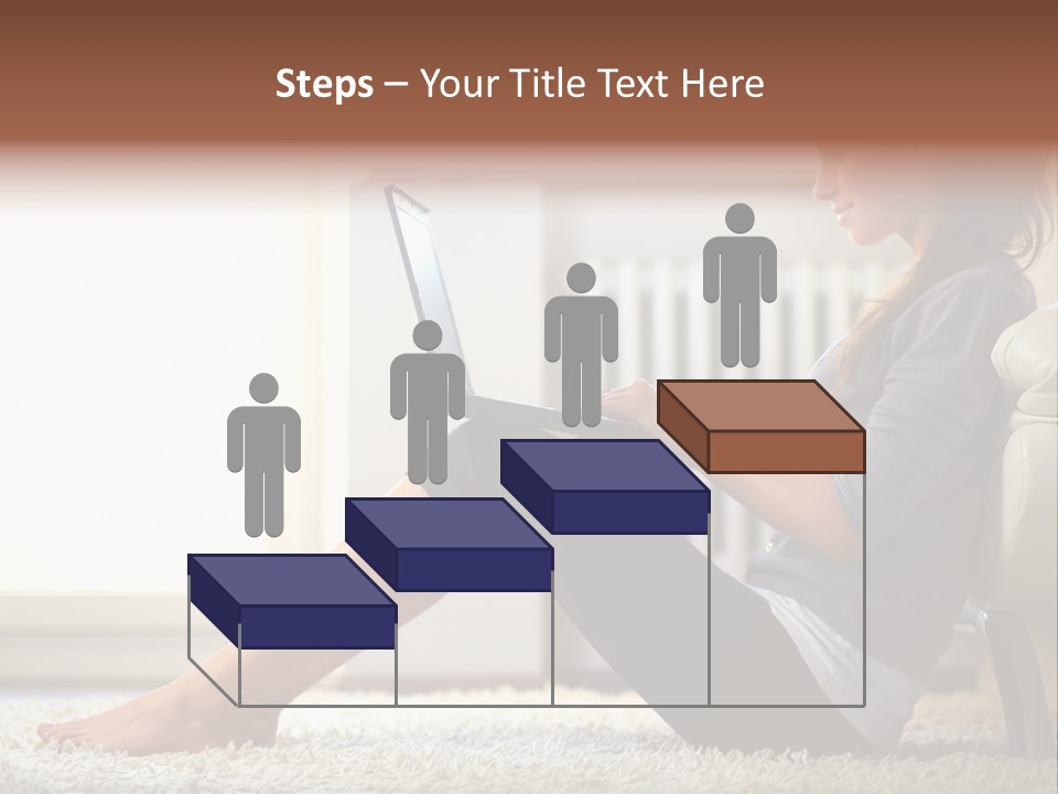 Communication Space Light PowerPoint Template