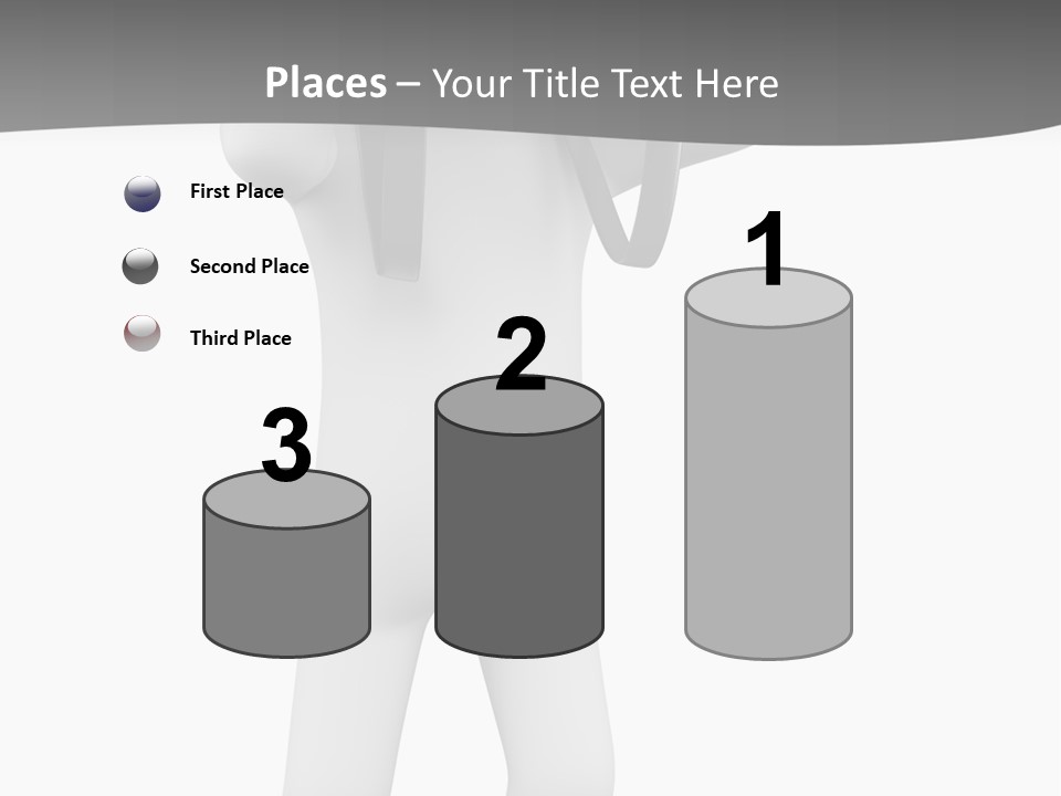 Explore Guy Image PowerPoint Template