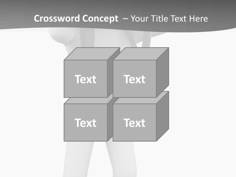 Explore Guy Image PowerPoint Template