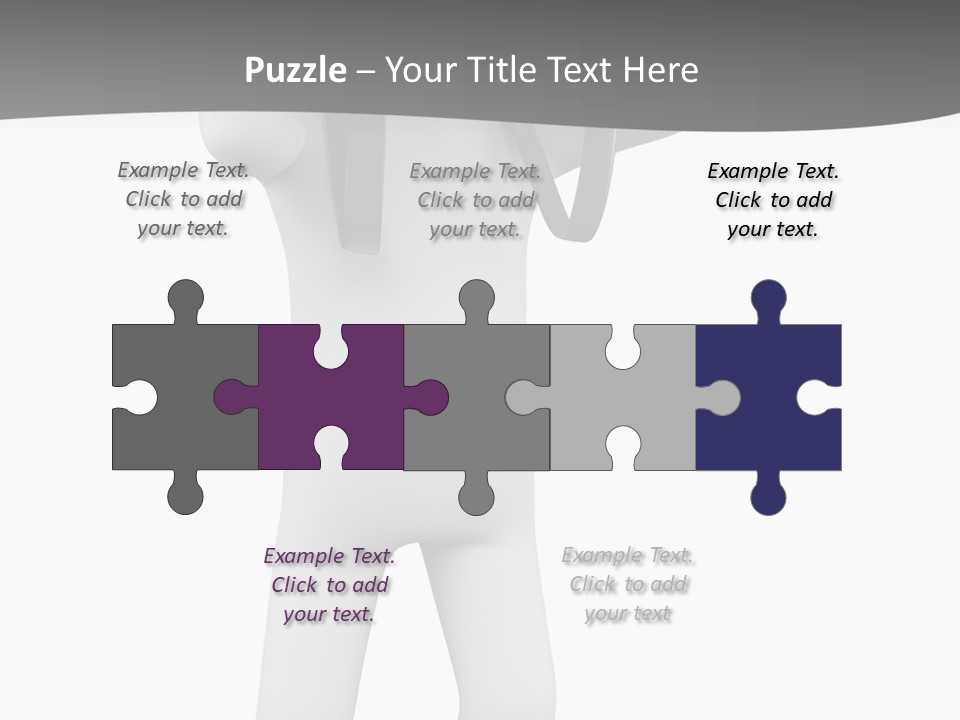 Explore Guy Image PowerPoint Template