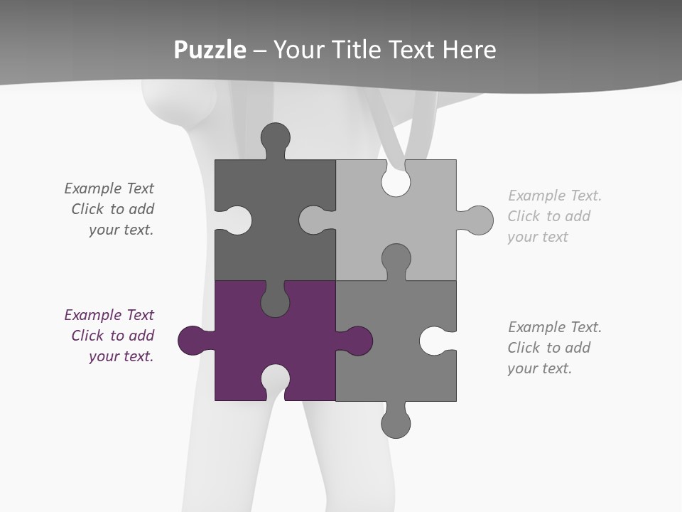 Explore Guy Image PowerPoint Template