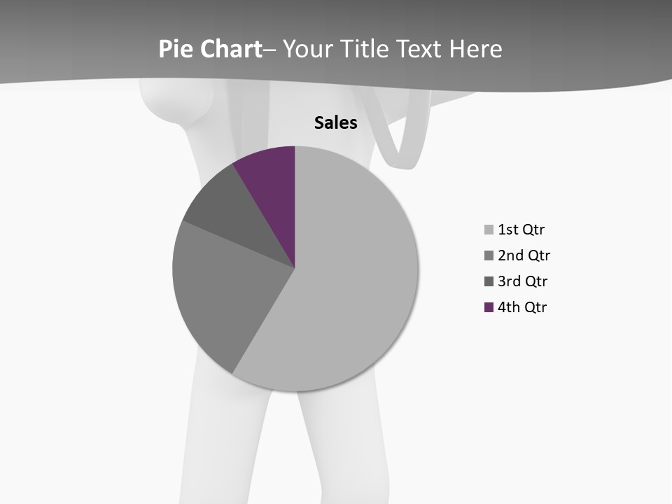 Explore Guy Image PowerPoint Template