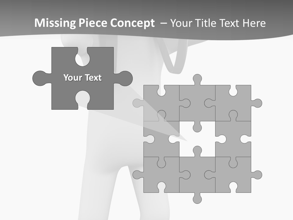 Explore Guy Image PowerPoint Template