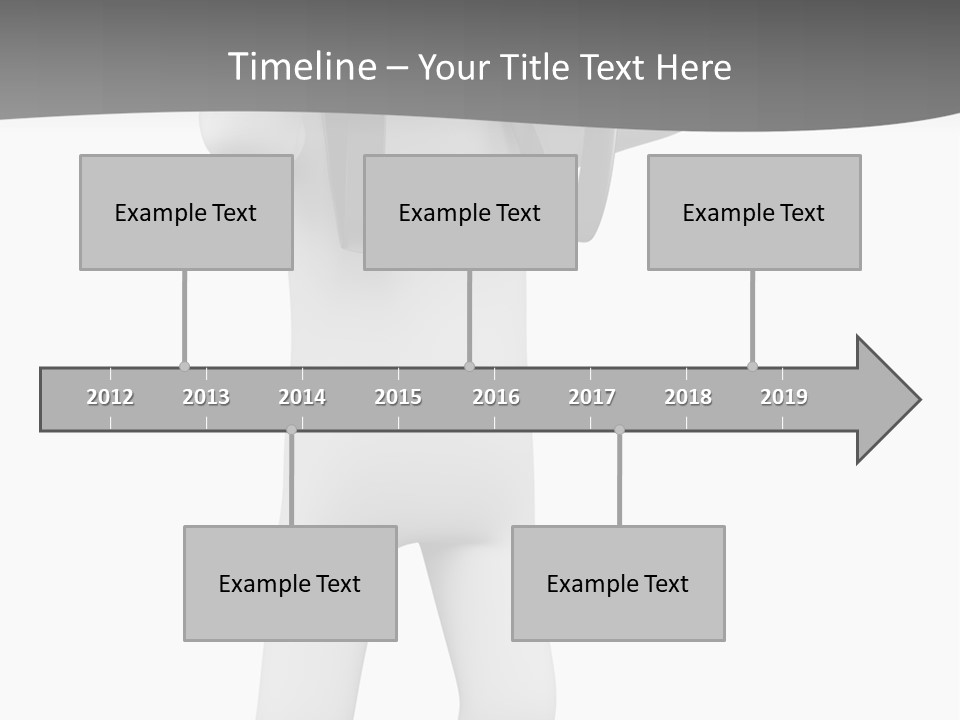 Explore Guy Image PowerPoint Template