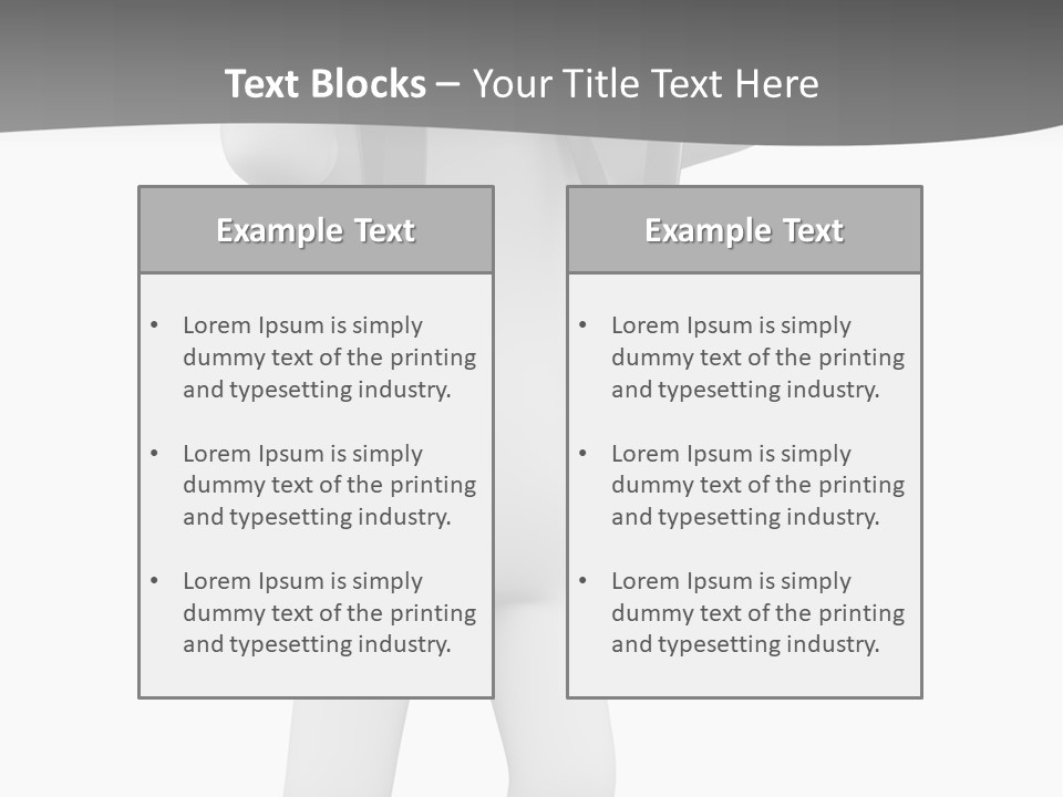 Explore Guy Image PowerPoint Template