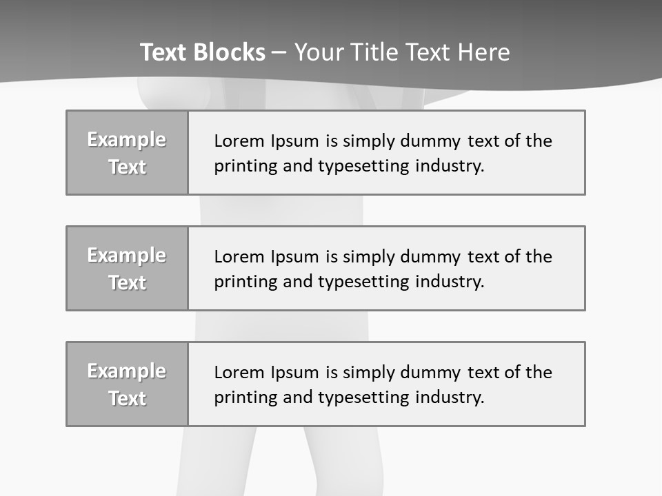 Explore Guy Image PowerPoint Template