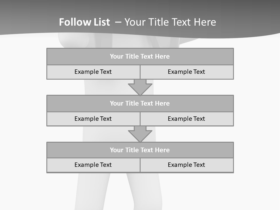 Explore Guy Image PowerPoint Template