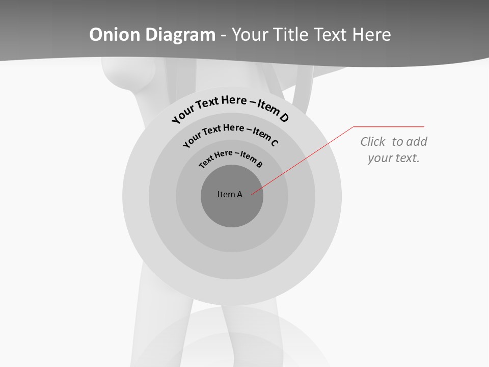 Explore Guy Image PowerPoint Template