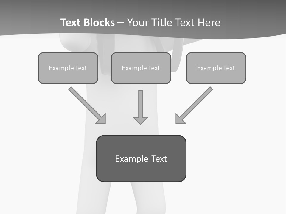 Explore Guy Image PowerPoint Template