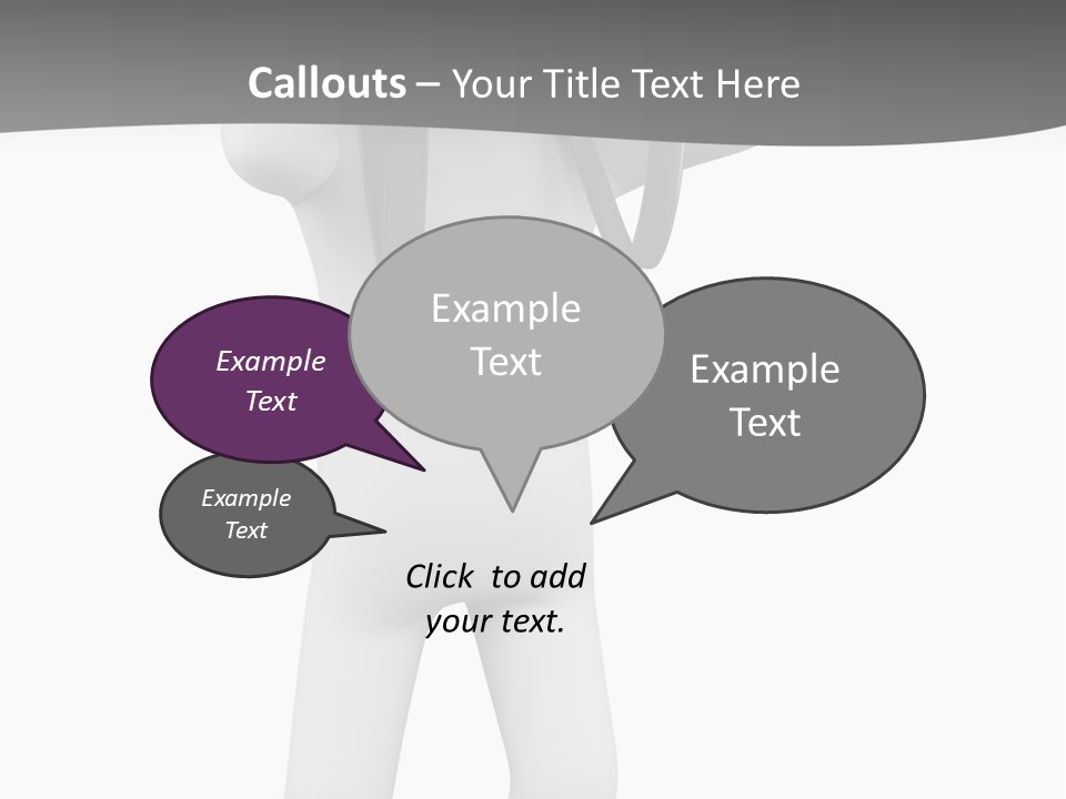 Explore Guy Image PowerPoint Template