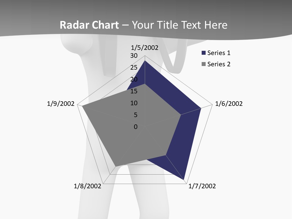 Explore Guy Image PowerPoint Template