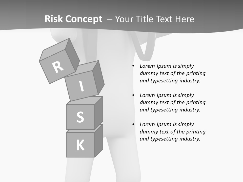 Explore Guy Image PowerPoint Template