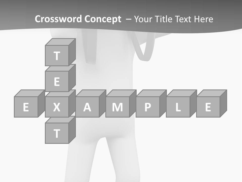 Explore Guy Image PowerPoint Template