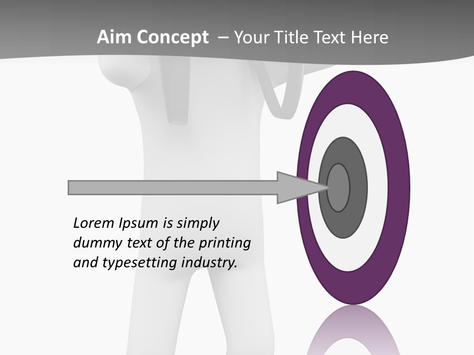 Explore Guy Image PowerPoint Template