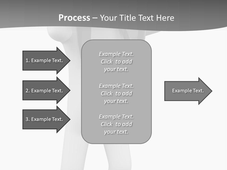 Explore Guy Image PowerPoint Template
