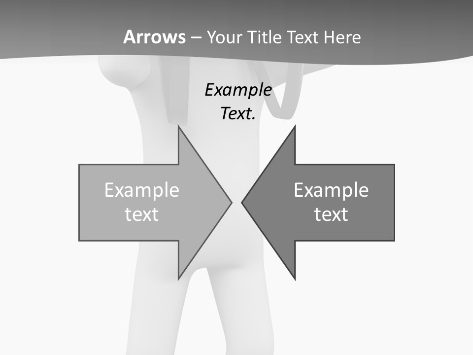 Explore Guy Image PowerPoint Template