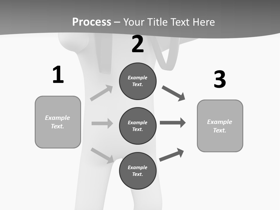 Explore Guy Image PowerPoint Template