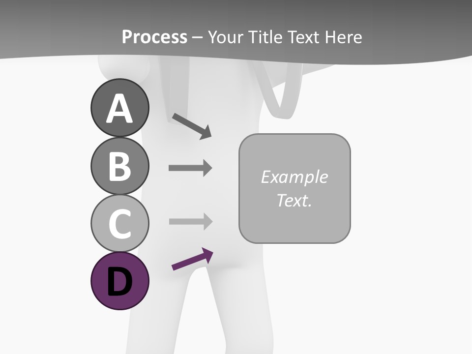 Explore Guy Image PowerPoint Template