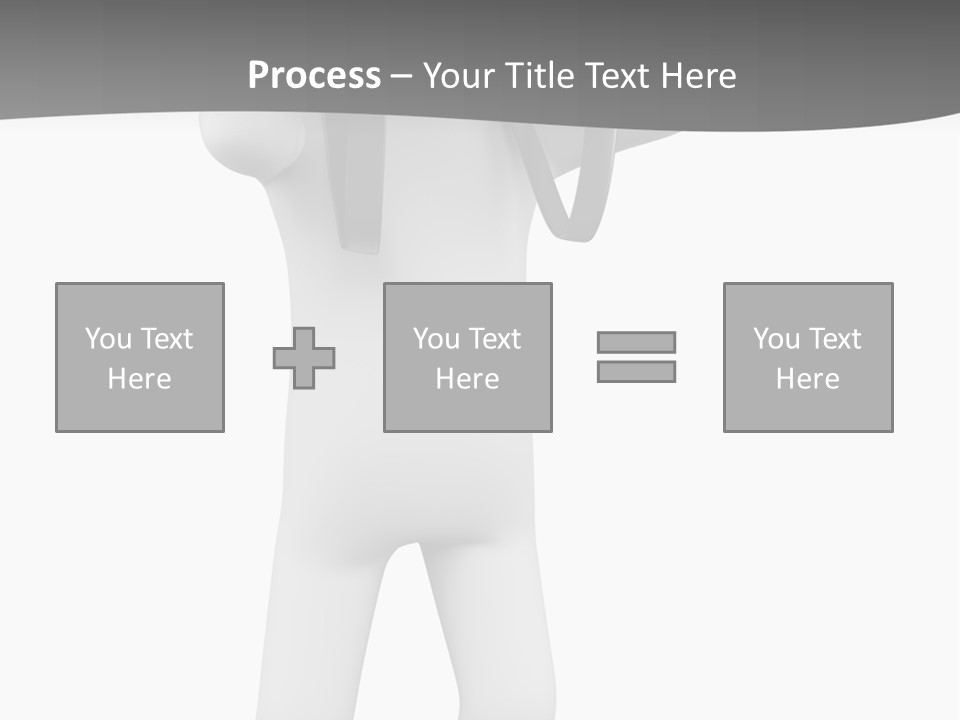 Explore Guy Image PowerPoint Template