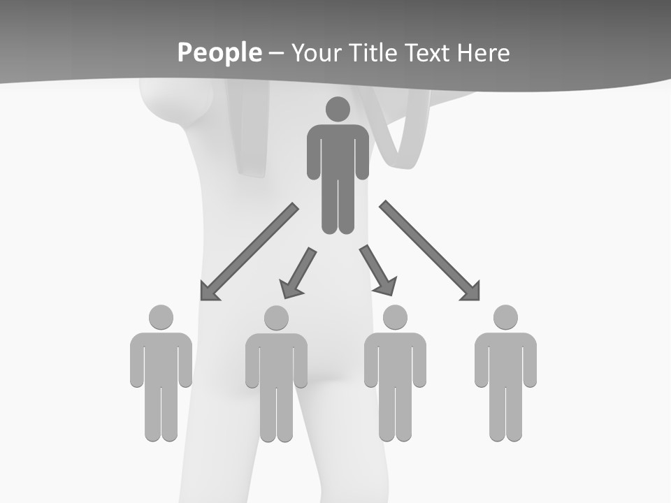 Explore Guy Image PowerPoint Template