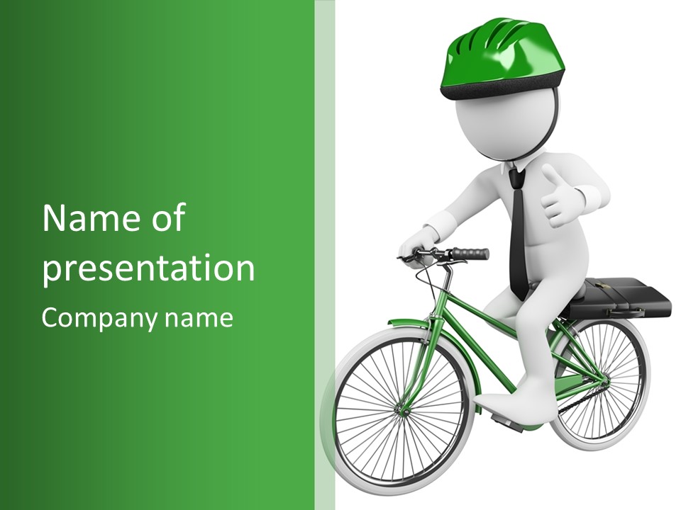 Guy Ride Professional PowerPoint Template
