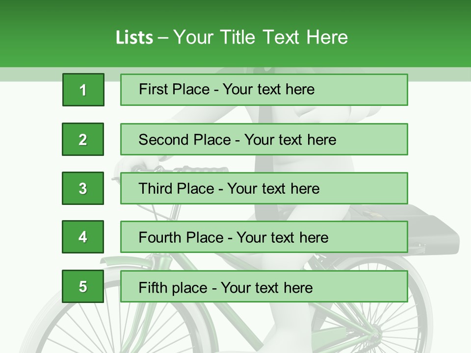 Guy Ride Professional PowerPoint Template
