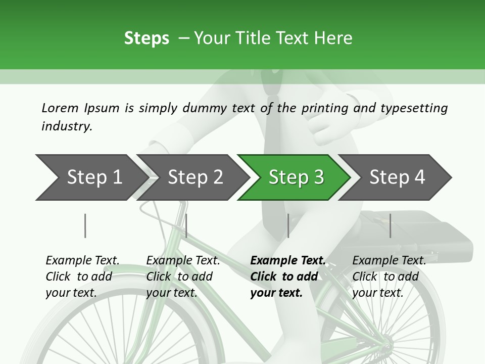 Guy Ride Professional PowerPoint Template