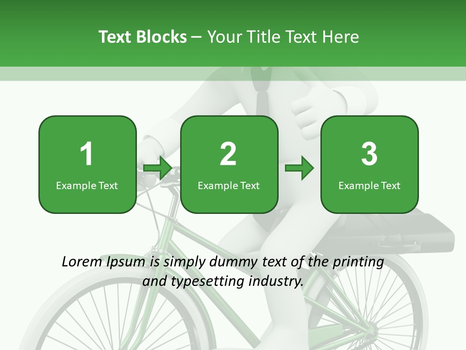 Guy Ride Professional PowerPoint Template