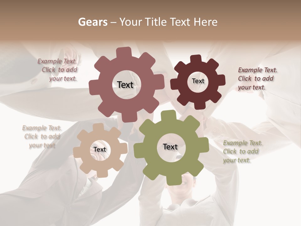 Relationship Cheerful Meeting PowerPoint Template