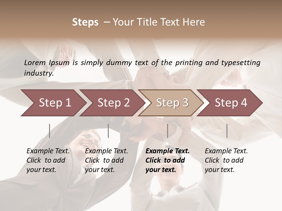 Relationship Cheerful Meeting PowerPoint Template