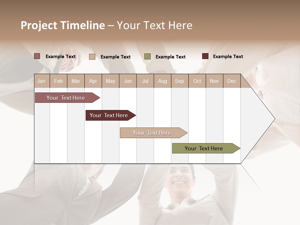 Relationship Cheerful Meeting PowerPoint Template