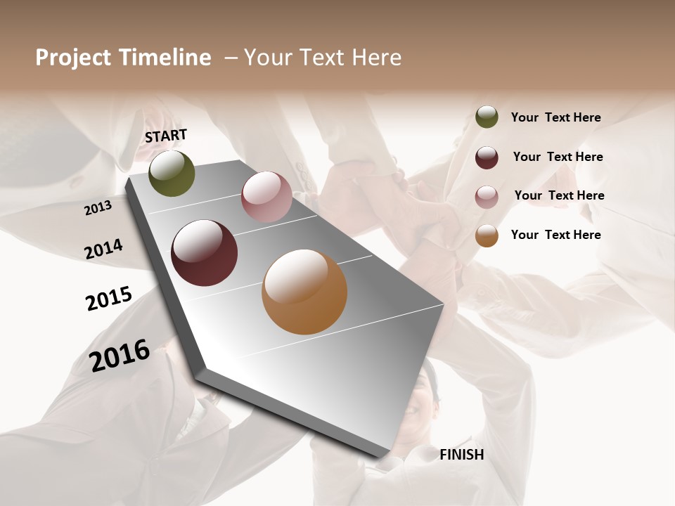 Relationship Cheerful Meeting PowerPoint Template