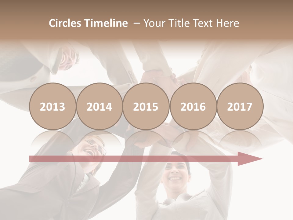 Relationship Cheerful Meeting PowerPoint Template