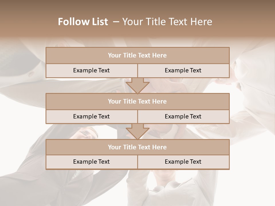 Relationship Cheerful Meeting PowerPoint Template