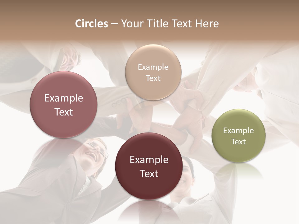 Relationship Cheerful Meeting PowerPoint Template