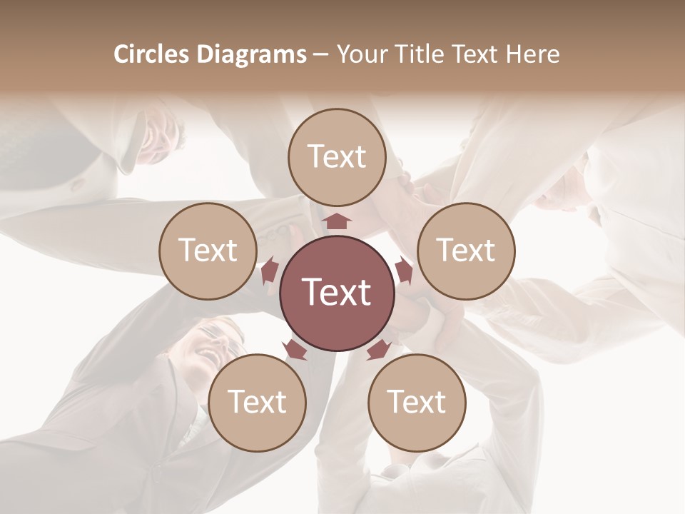 Relationship Cheerful Meeting PowerPoint Template