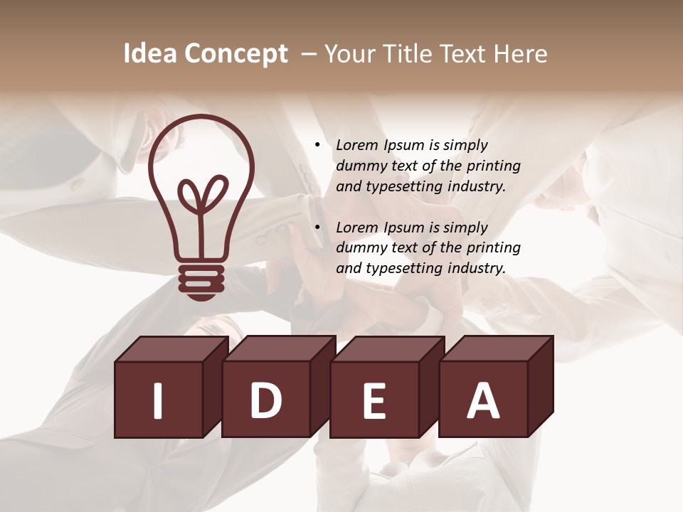 Relationship Cheerful Meeting PowerPoint Template