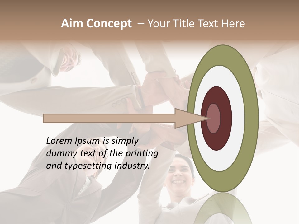 Relationship Cheerful Meeting PowerPoint Template