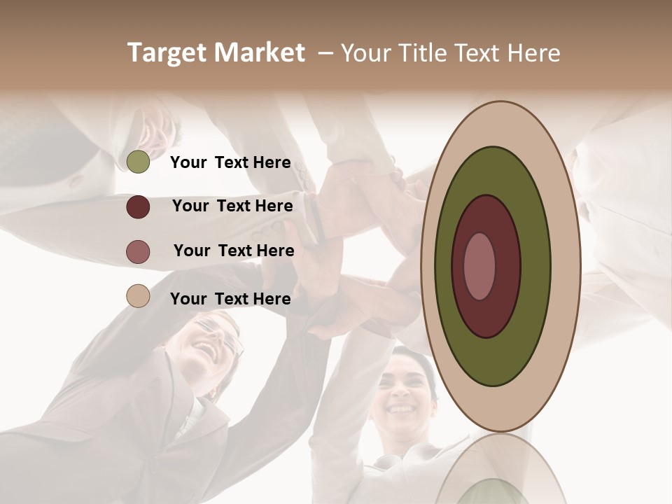 Relationship Cheerful Meeting PowerPoint Template