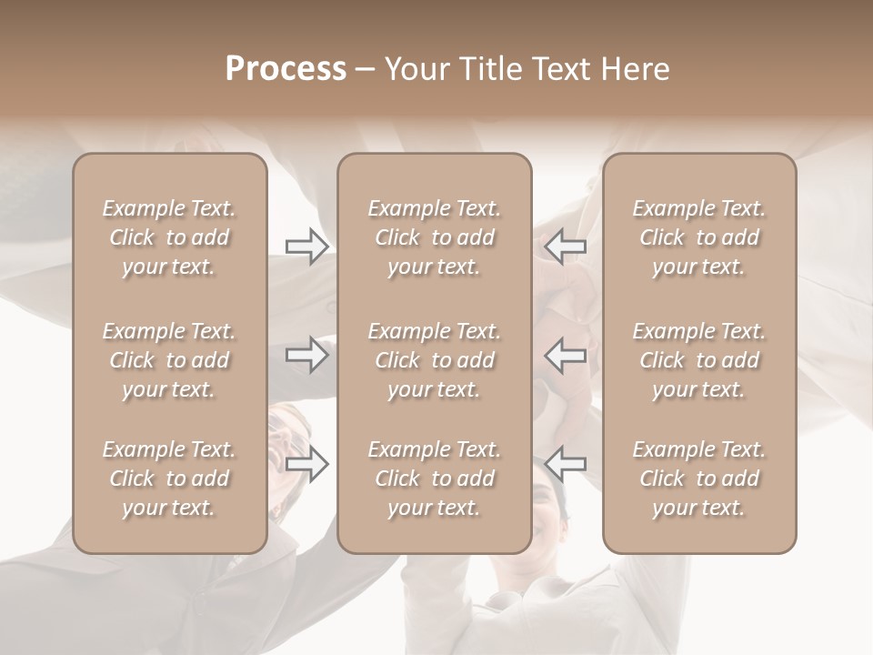 Relationship Cheerful Meeting PowerPoint Template