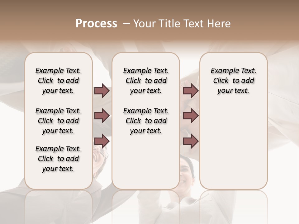 Relationship Cheerful Meeting PowerPoint Template