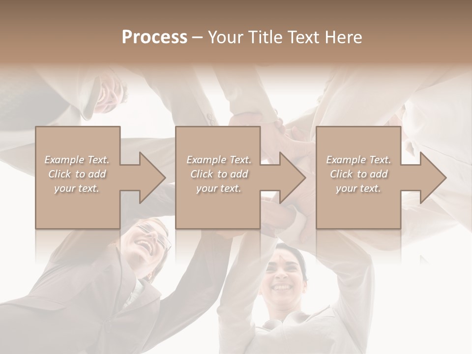 Relationship Cheerful Meeting PowerPoint Template