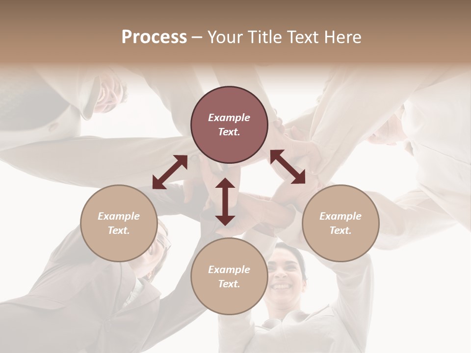 Relationship Cheerful Meeting PowerPoint Template
