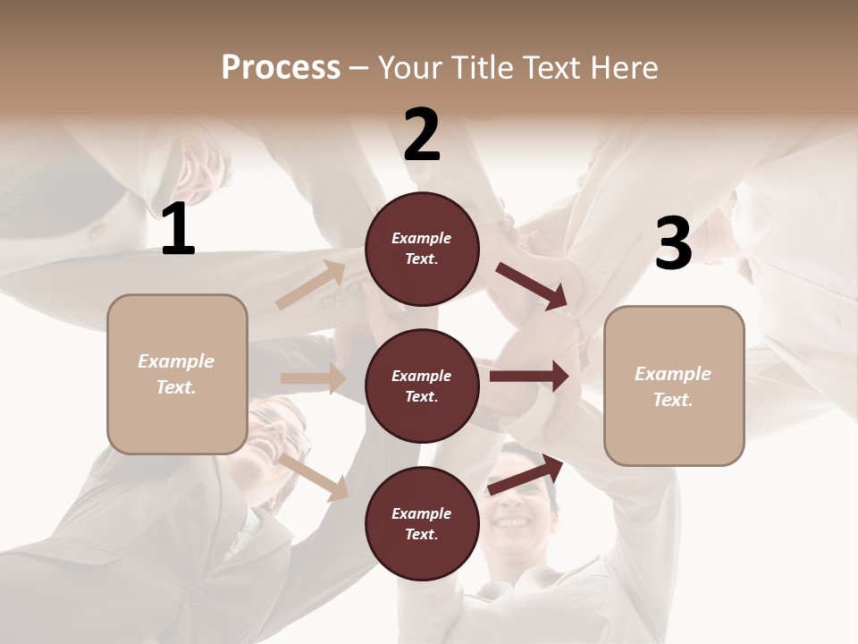 Relationship Cheerful Meeting PowerPoint Template