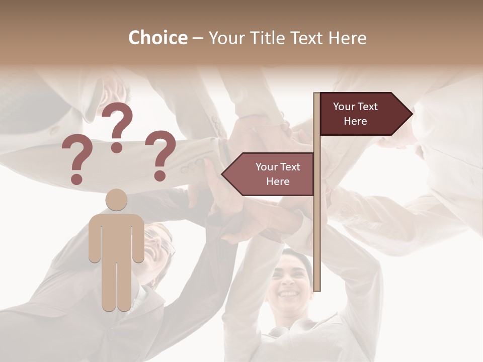 Relationship Cheerful Meeting PowerPoint Template