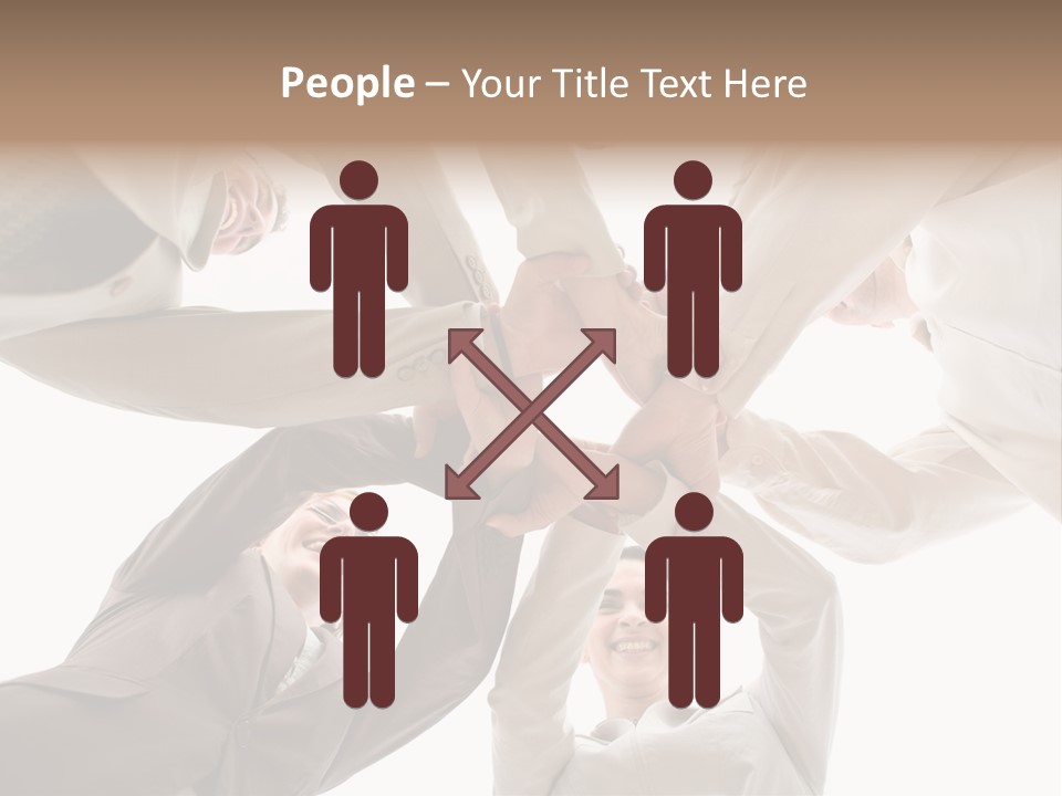 Relationship Cheerful Meeting PowerPoint Template