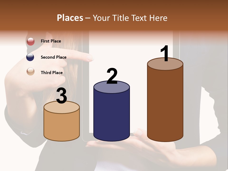 Innovation Apple Pointing PowerPoint Template