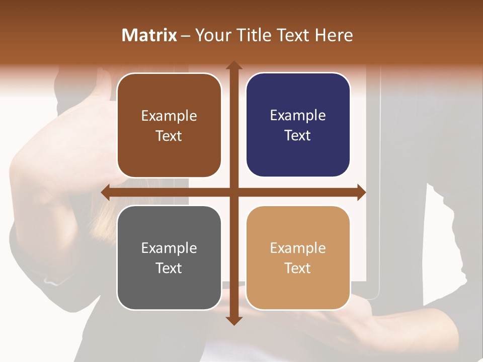 Innovation Apple Pointing PowerPoint Template